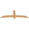 Ekena Millwork Bellingham Timber Gable Bracket, Western Red Cedar, 72"W x 27"H x 1 1/2"D x 5 1/2"F, 9/12 Pitch GBW072X27X0206BEL00SWR - alternate 3